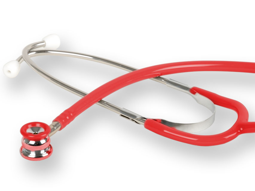 Fonendoskopi bērnu un jaundzimušo, 5 WAN NEONATAL STETHOSCOPE - red