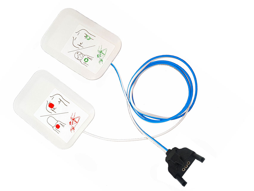 009Compatible PADS for defibrillator Mediana. Tecno-Gaz