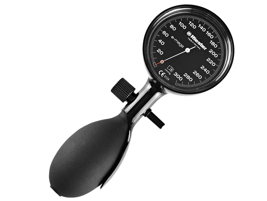 0282 E-MEGA SPHYGMOMANOMETER - black - adult