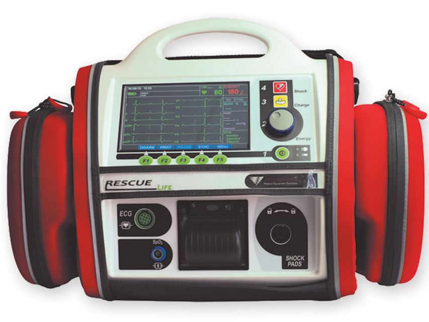 020P10 RESCUE LIFE 7 AED DEFIBRILLATOR - English