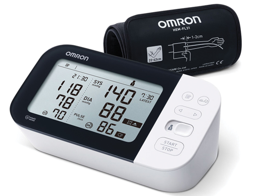 0280 OMRON M7 INTELLI IT DIGITAL B.P.M. HEM-7361T-EBK