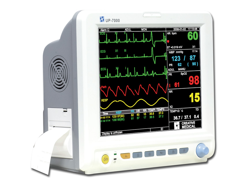 009Up 7000 daudzparametru pacientu monitors