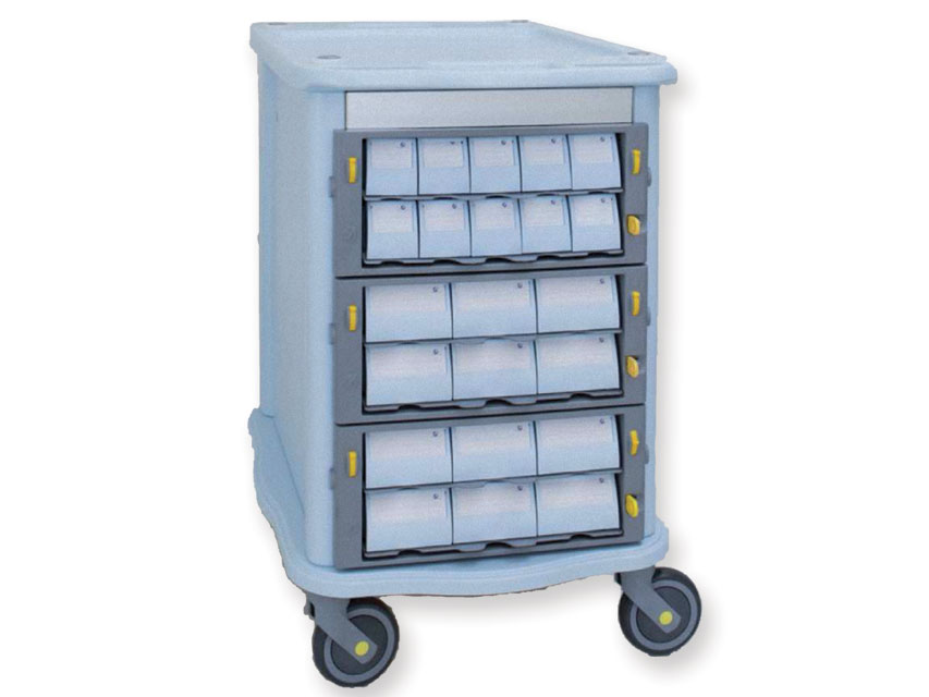 Ratiņi, Double face pharmacy trolley