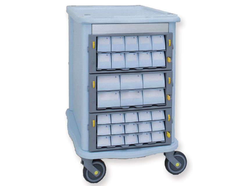 Ratiņi, Double face pharmacy trolley