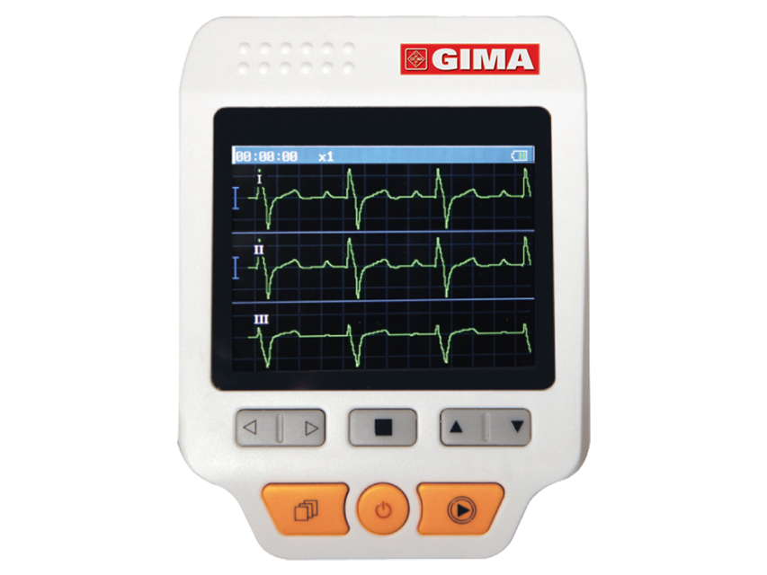 Elektrokardiogrāfi 1-3 kan, Kompakts ekg cardio c 3 kan