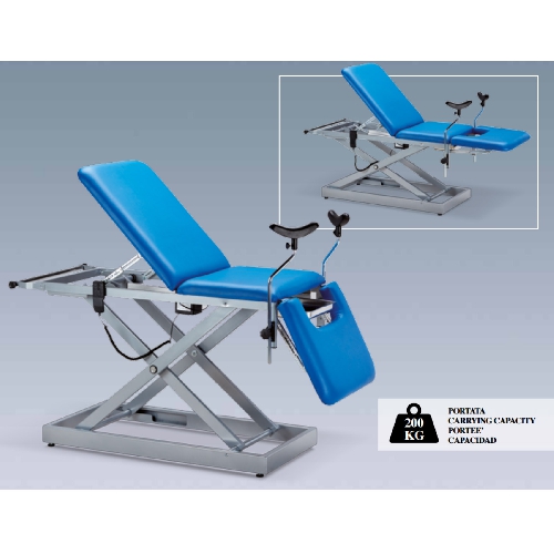 Elektriski regulējami ginekoloģiskie krēsli, Ginekoloģiskais krēsls blue comfort_new