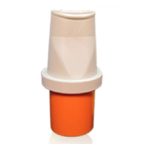 002Polistirola uzgalis ar filtru izelpas plūsmas merītājam (spirometram)