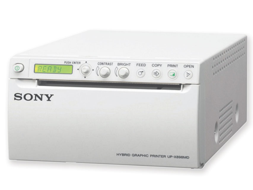 001SONY UP-x898 MD melnbaltais printeris