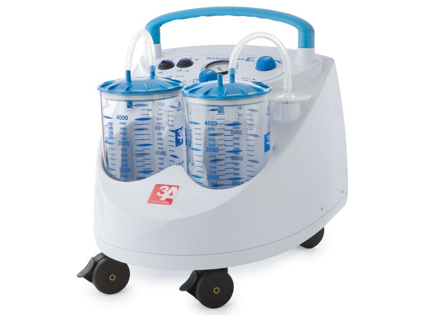 Atsūkšanas iekārtas, Maxi ASPEED SUCTION 60 l 2x4 l jar with footswitch - 230V