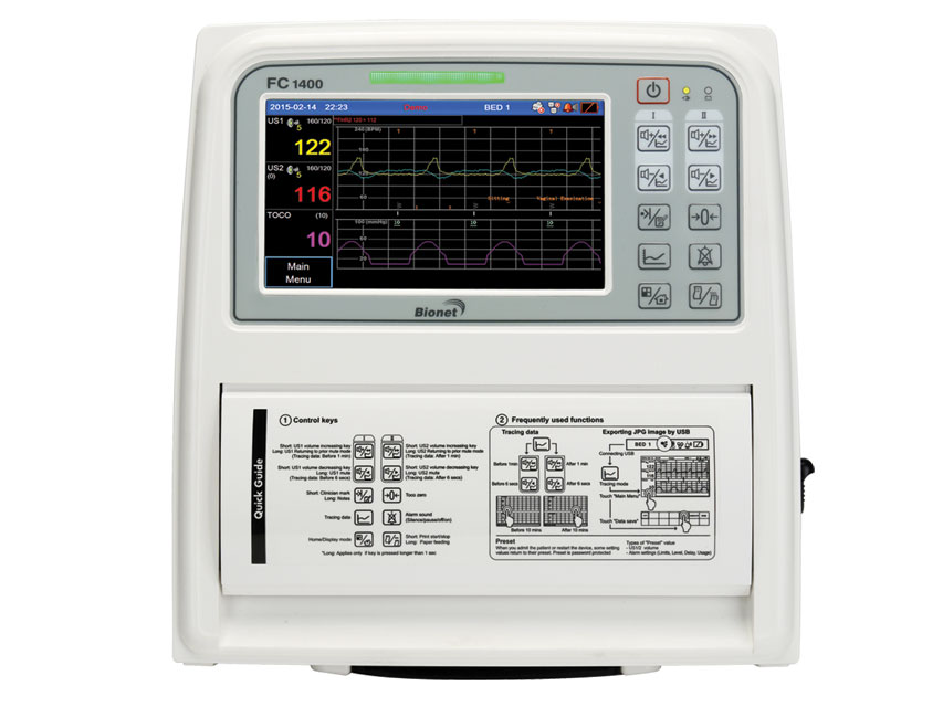 Embrionālie monitori - kardiotokogrāfi, P16 GIMA FC1400 TWINS FOETAL MONITOR