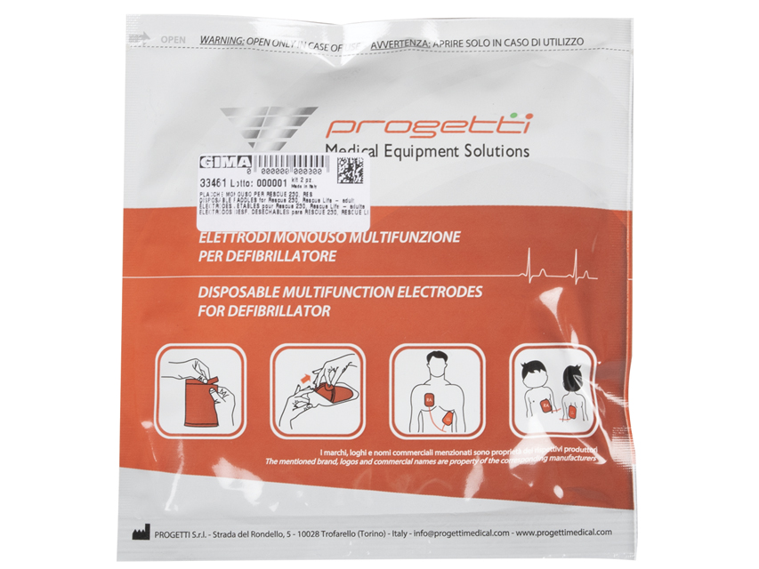DISPOSABLE PADS FOR RESCUE 230, RESCUE LIFE - ADULT SEE ALSO 33462