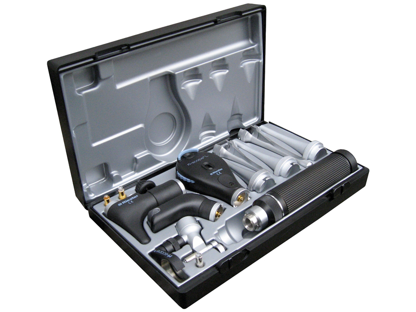 RIESTER VET DELUXE OTO-OFTALMOSKOPA KOMPLEKTS HL 2,5 V AR AA ROKTURI – 3869