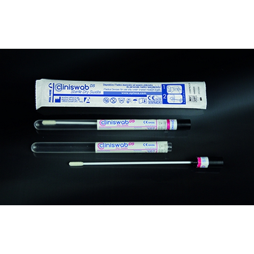 SWABS PLASTIC STICK, FOAM TIP IN TEST TUBES Ø12X150 MM, WITH LABEL. STERILE N1000