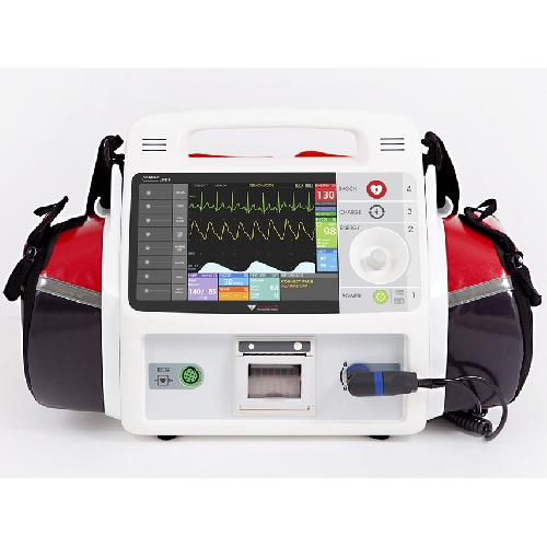 P10 RESCUE LIFE 9 AED DEFIBRILLATOR WITH TEMP - ENGLISH