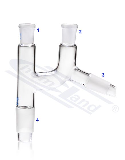 DESTILĀCIJAS ADAPTERIS, CLAISEN GALVI