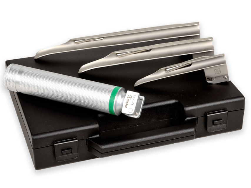 GIMA Green laringoskopu komplekts Miller 1.2.31