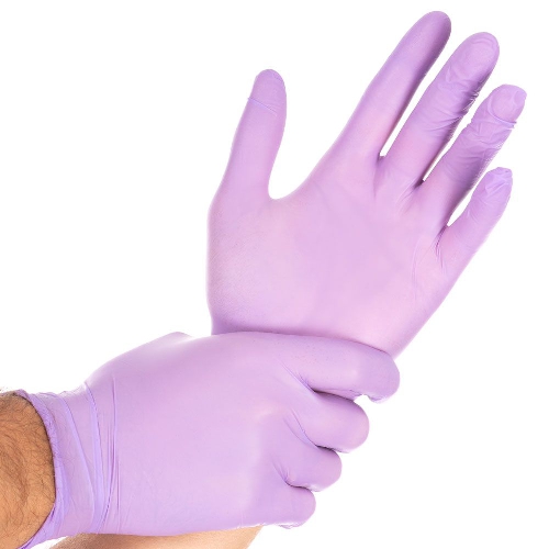 Nitrila cimdi b/p VIOLETI S N100