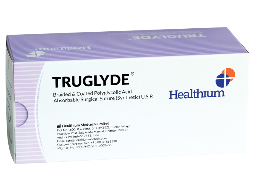 Ķirurģiskais diegs/truglyde/absorbējams 3/0 aplis, 3/8 adata 19mm-75cm/nekrāsots N12