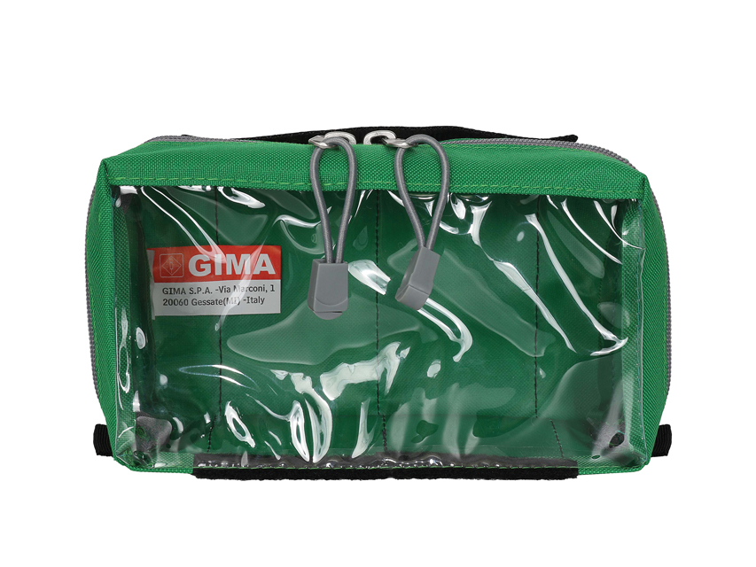 E1 soma ar lodziņu un rokturi, zaļa