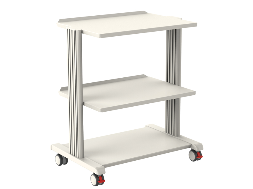 SMART CART 2 plaukti 60x42 cm un pamatne N1