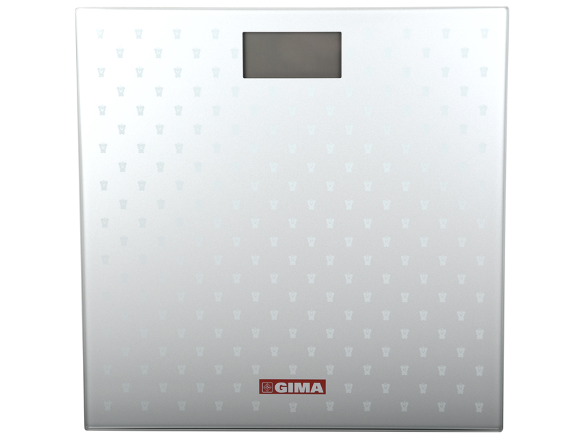 Digitālie svari ar stikla virsmu, pelēki