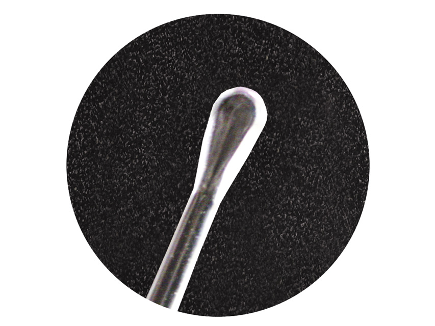 Gaismotā zīdaiņa lāpstiņa ar lēcu un LED apgaismotāju