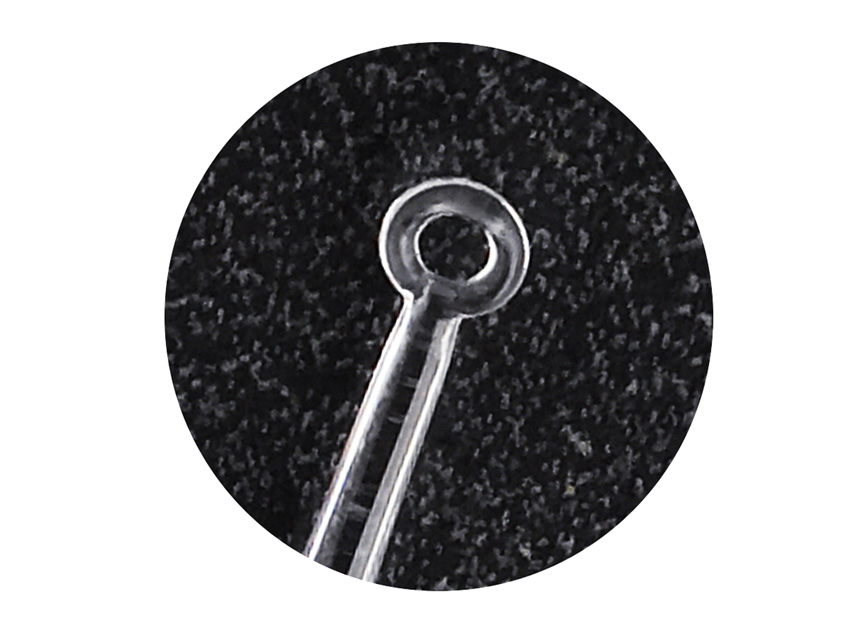 Apgaismota leņķa cilpa ar lēcu un LED apgaismotāju