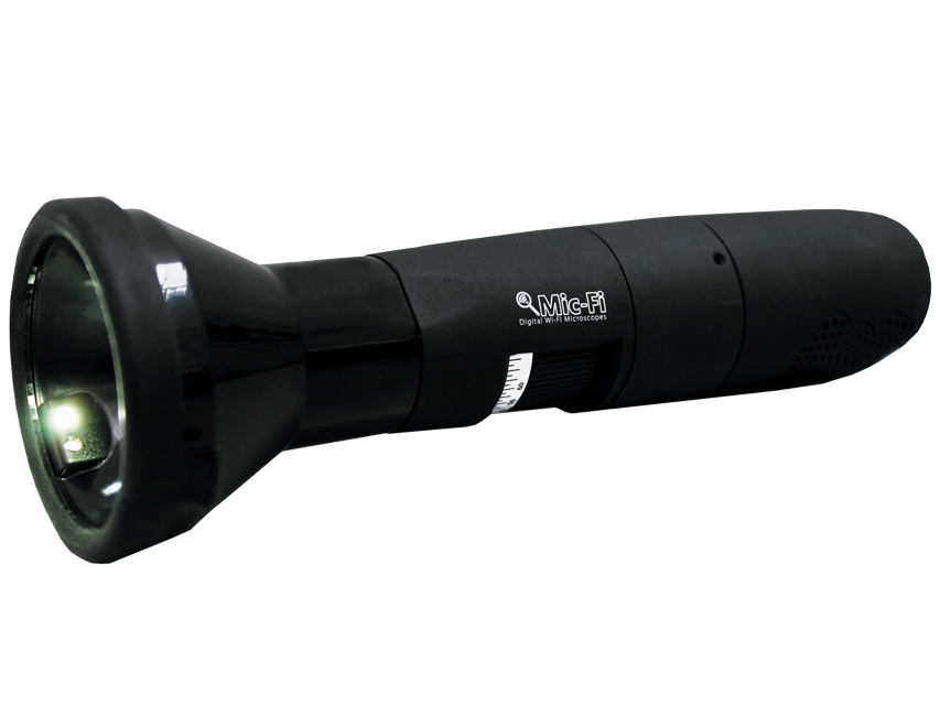 MIC Wi-Fi un USB IRISCOPE ar programmatūru un statīvu