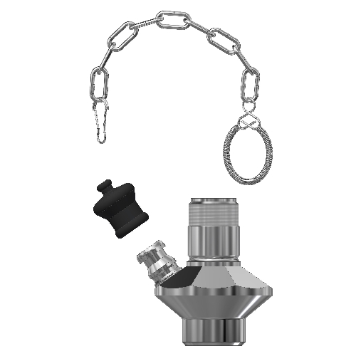 valve body w9 1 clamp outlet onlyhose piece