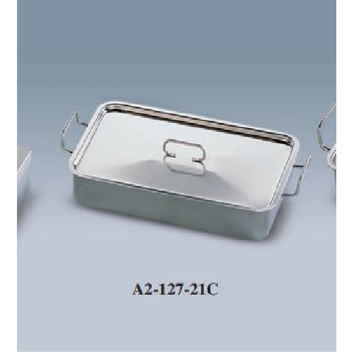 Instrumentu trauks ar vāku un rokturiem 400x230 mm