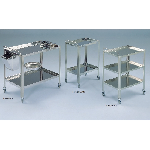 Instrumentu ratiņi - 2 plaukti - 90 x 60 x 80 h cm