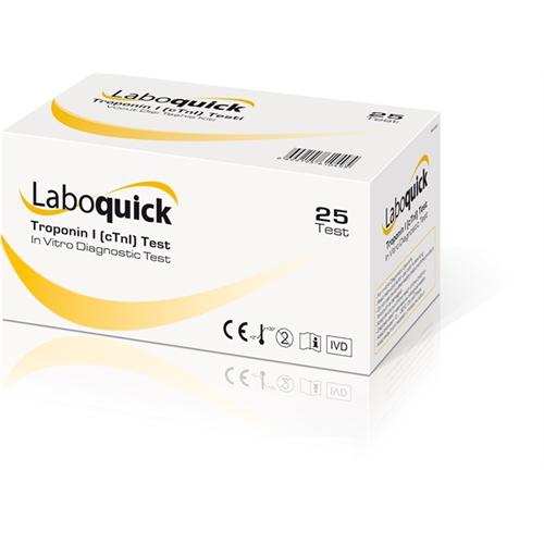Laboquick Troponin I kasešu ātrās testēšanas komplekts - 25 gab