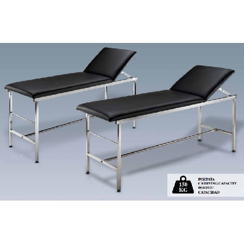 Izmeklēšanas kušete 2-sekciju 177x60x75 baltā krāsā