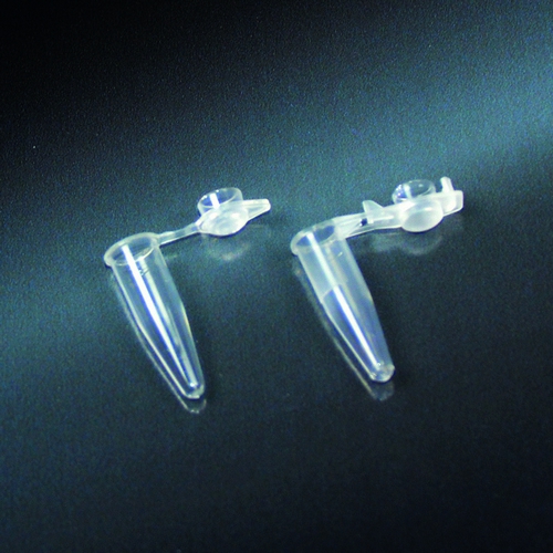 pcr tube. 0.2 ml. in clear pp. domed shielded cap1000pcs