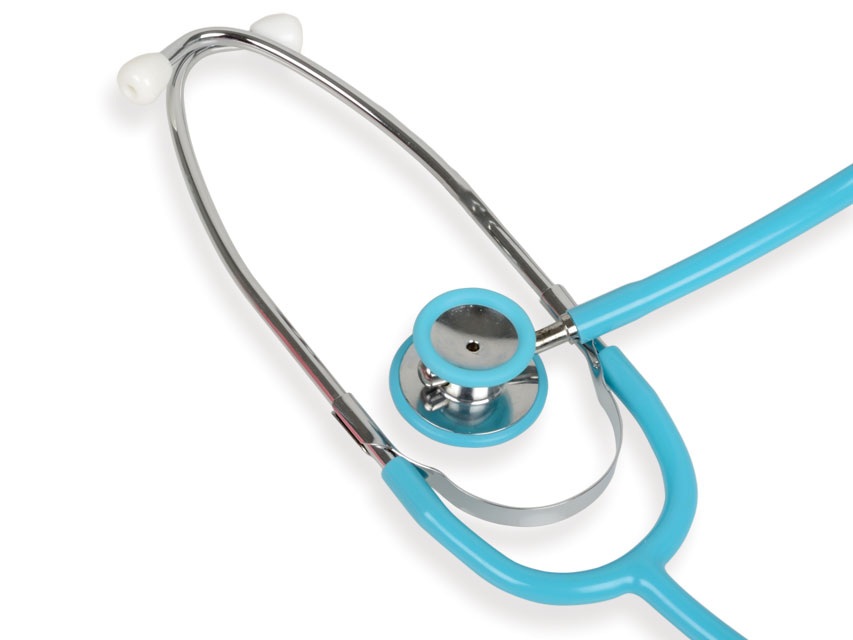 Pediatriskais divpusējs fonendoskops gaiši zils