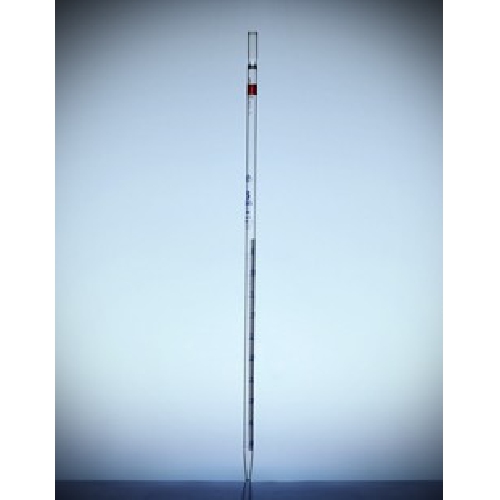 Stikla pipete, AS klase, zila gradācija, 5ml