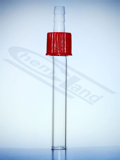 uzgrieznis ar PP caurulīti un stikla uzmavu