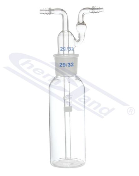 gāzes mazgāšanas pudele, Drechsel bez pamatnes 250ml NS 29/32