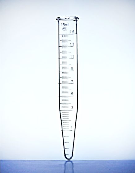 Mēģenes konusveida ar 10ml sadalījumu CHEMLAND