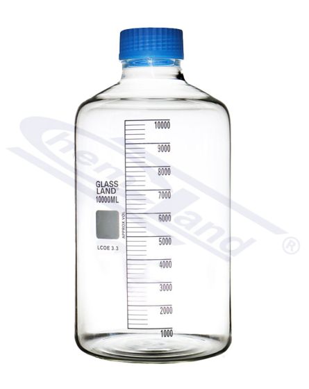 pudele ar skrūvējamu vāciņu BORO 3.3 GL80 10000mlCHEMLAND