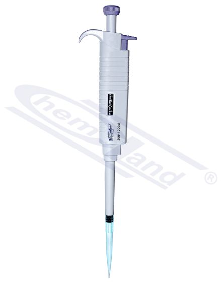 vienkanāla regulējama tilpuma pipete 20-200 ul pilnībā autoklāvējama