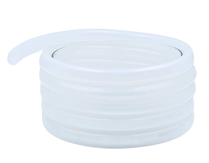 caurules PTFE balta iekšējais diametrs. 4,5 ārējais diametrs. 6,5