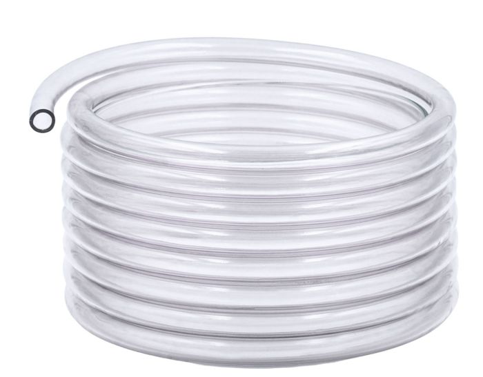 caurules PVC caurspīdīgs iekšējais diametrs. 05 ārējā 07