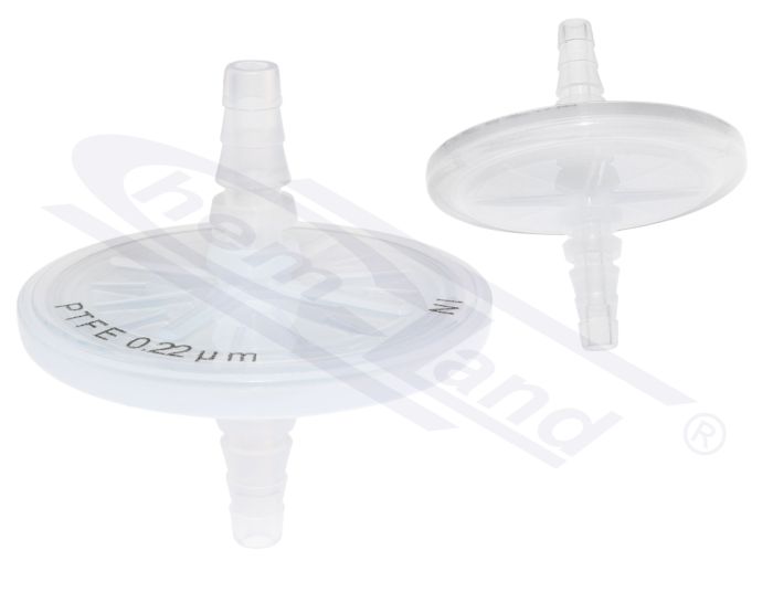 Gāzu aizsargfiltrs sterils 50 mm, poras 0,22um hidrofobas