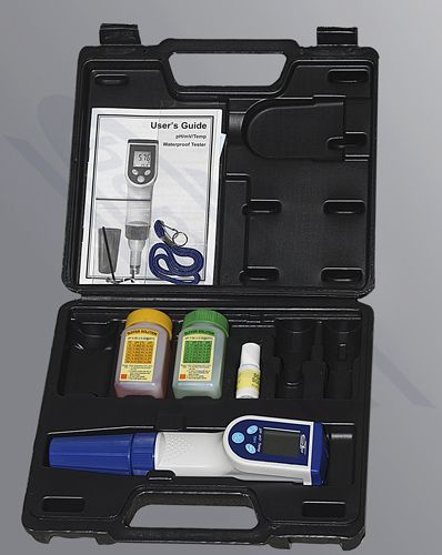 pH-metrs / temperatūra / REDOKS ūdensizturīgi daudzfunkcionāli pildspalvas tipa mērītāji