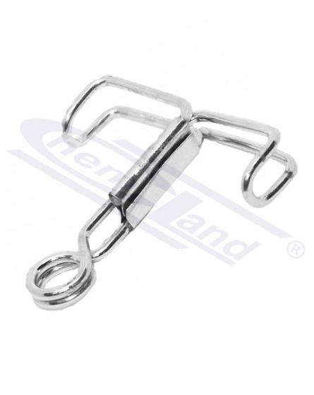 Mohra atsperes tipa skava, garums 45 mm