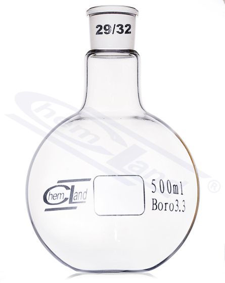 pudele ar plakanu dibenu 10000ml ligzda 45/40 CHEMLAND