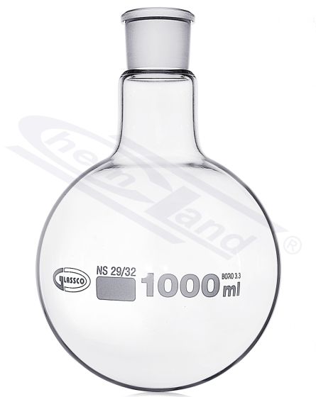 kolba ar apaļu dibenu ISO 02000ml NS 29/32 GLASSCO