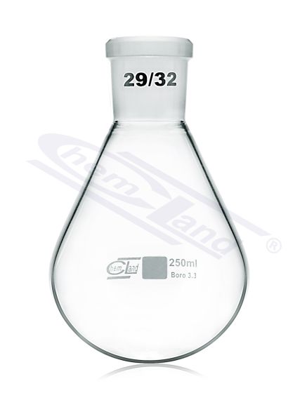 iztvaicēšanas kolba bumbiera formas 00025ml NS 14/23 CH