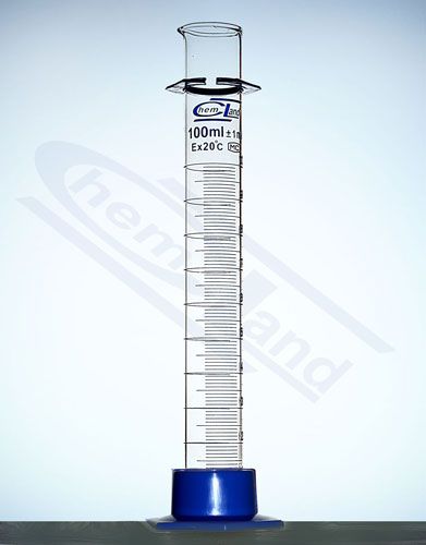 mērcilindrs 0050ml B klases bāze PP CHEMLAND